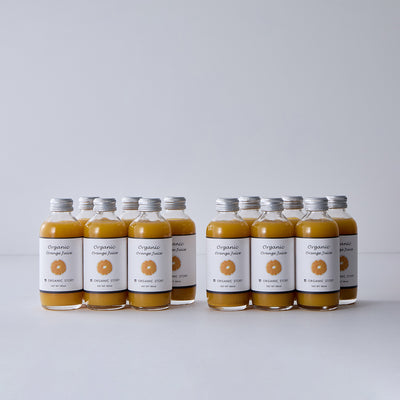 【ギフト・12本セット】オレンジジュース(オーガニック・ストレート果汁100%)}