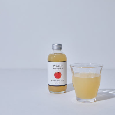 【ギフト・4本セット】りんご・オレンジジュース(オーガニック・ストレート果汁100%)}