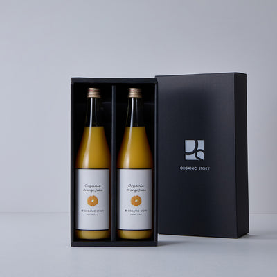 【ギフト2本】オレンジジュース 710ml(オーガニック・ストレート果汁100%)}