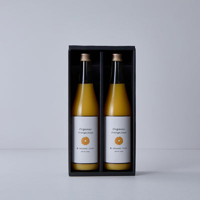 【ギフト2本】オレンジジュース 710ml(オーガニック・ストレート果汁100%)}