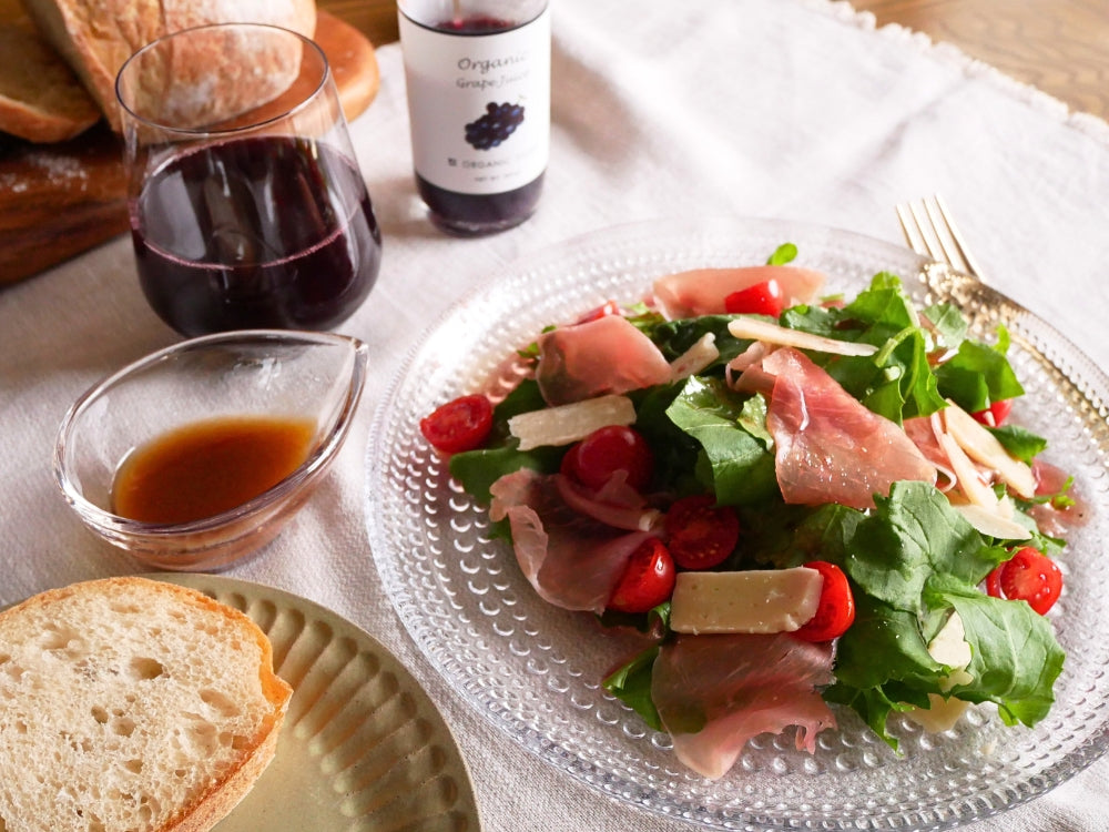 ぶどうジュースの手作りドレッシング