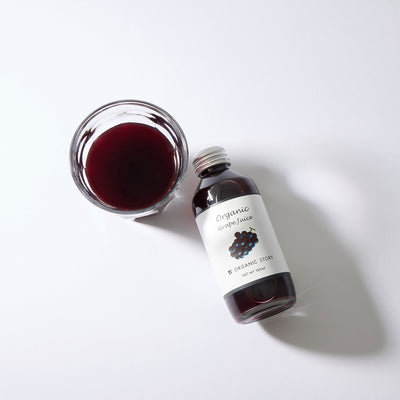 NEW！【ケース】ぶどうジュース  × 30本（オーガニック・ストレート果汁100％）}