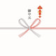 紅白蝶結 熨斗：御中元